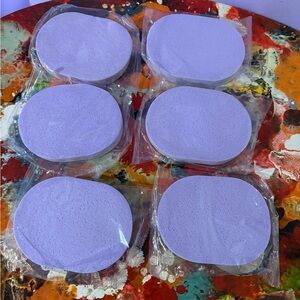 Purple Makeup Sponge Set